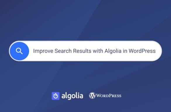 WordPress Algolia